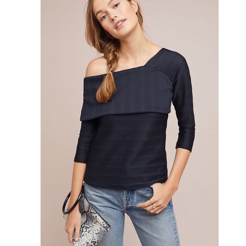 NWOT Anthropologie Off-the-shoulder Top